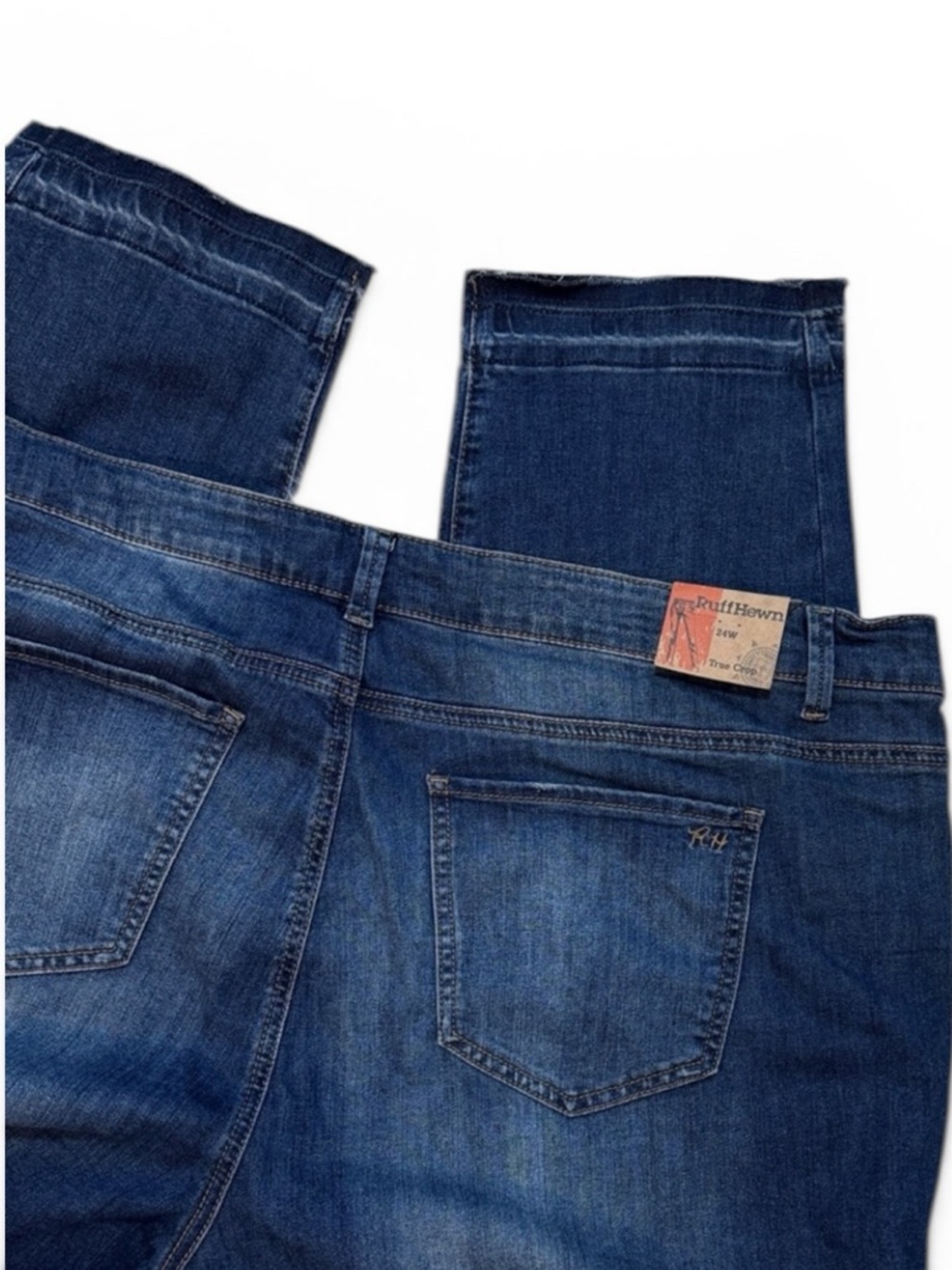Ruff Hewn Women's Dark Blue Straight Leg Jeans